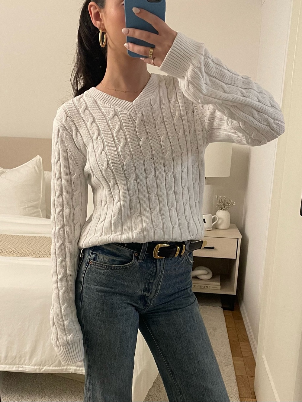 Gap cable knit sweater